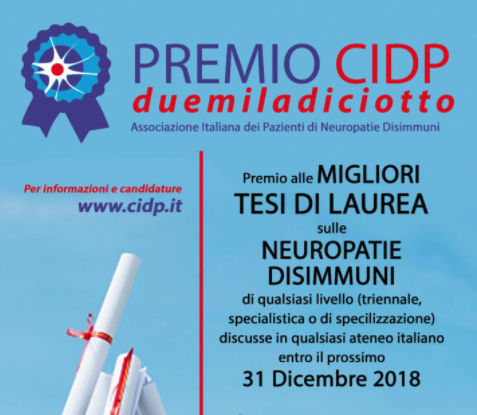 Premio CIDP 2018
